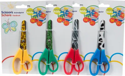 Produktbild von Topwrite Kinder-Sicherheitsschere mit Muster für die Schule