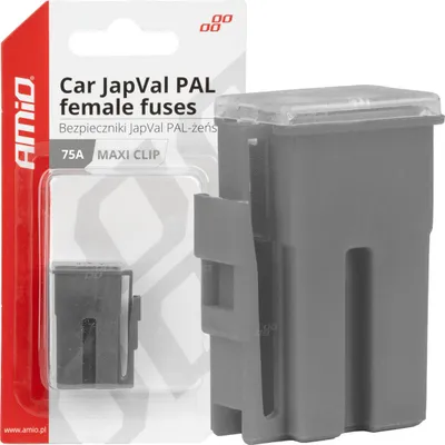 Immagine prodotto di Fusibile auto JAPVAL PAL 75A maschio AMIO-03416 Maxi Clip