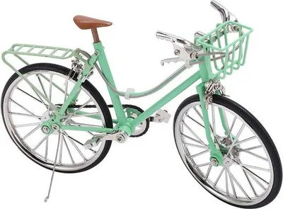 Produktbild von Kleiner Metallradler Modell | Handgefertigte Fahrrad Skulptur | Kühler Jungen Spielzeug