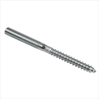 Produktbild von Stockschraube M8 x 50 mm Gewinde Holzschraube verzinkt