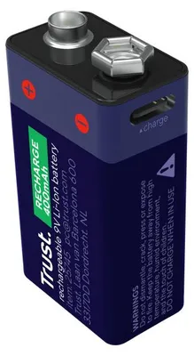 Image de Trust Usb-C Rechargeable Battery - 9V