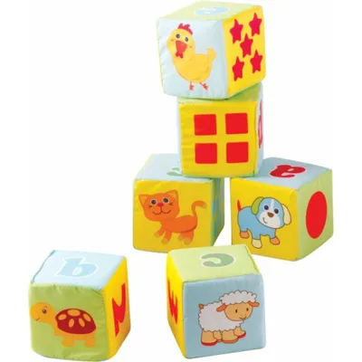 Produktbild von SpielMaus Baby Softwü rfel 6 Stü ck