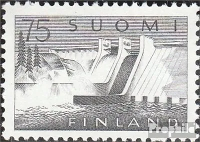 Produktbild von Briefmarken Finnland 1959 Mi 508 (kompl.Ausg.) FDC Freimarke Staudamm