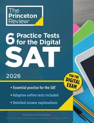 Produktbild von 6 Übungstests für den Digital SAT, 2026