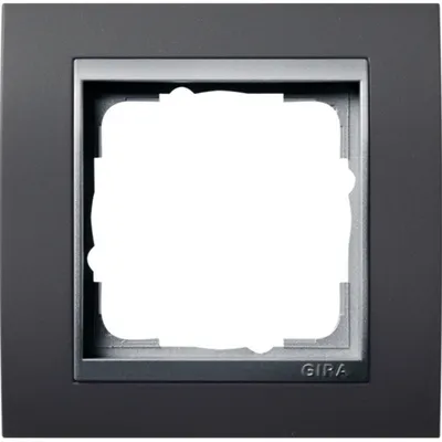 Produktbild von GIRA Event - Aluminium - Anthrazit - Schraubenlos - 90 mm - 90 mm - 1,14 cm - 1 Stück(e)