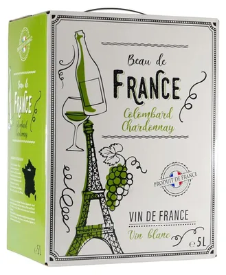 Produktbild von Beau de France Colombard Chardonnay -trocken- 5,0L BIB