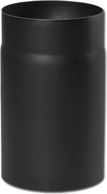 Produktbild von Bertrams Kaminrohr 130/250 mm, schwarz (1 Stück)