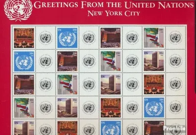 Produktbild von Briefmarken UNO - New York 2006 Mi 1005-1009 Zd-Bogen (kompl.Ausg.) postfrisch Grußmarken