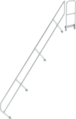 Produktbild von MUNK Handlauf für Treppe 45° mit Plattform, 15 Stufen