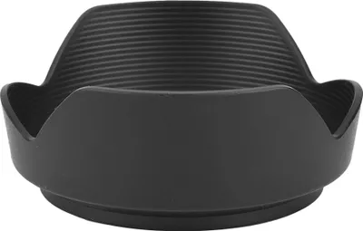 Produktbild von Kunststofflinsenhaube, feste schwarze Kamera für Nikon AF-S