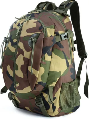 Produktbild von (Dschungelcamo) 30L Outdoor Camping Bag Tragbarer Angriffsrucksack Militärischer Taktischer RucksackWandern Reisen