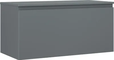 Immagine prodotto di Mexen Orio mobile bagno sottolavabo 100 cm con piano, 1 cassetto, grafite opaco - 91A10-10047-1-BFC66