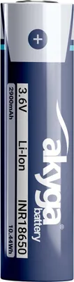 Obrázok produktu pre Lítium-iónová batéria INR18650 Akyga AKY2173 3,6 V / 2900 mAh
