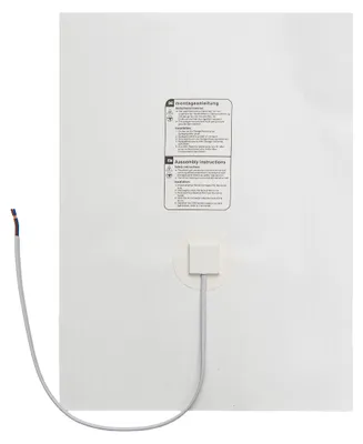 Obrázek produktu pro Proti zamlžování, topná fólie pro zrcadla, samolepicí, 350 W/m², obdélníková, 60 × 40 cm - přibližně 84 W