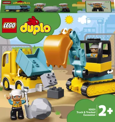 Immagine prodotto di Lego Duplo Camion E Scavatrice Cingolata 10931
