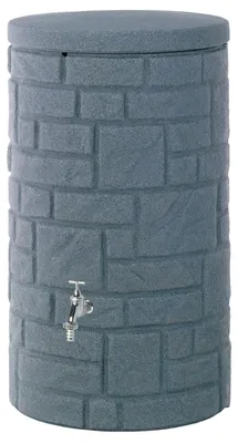 Image de Baril d'eau de pluie anthracite ARCADO 230 litres