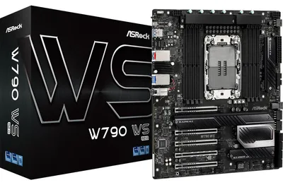 Produktbild von Asrock W790 WS R2.0, Intel, LGA 4677 (Socket E), Intel® Xeon® W, W-2400, W-3400, DDR5-SDRAM, 2,05 TB