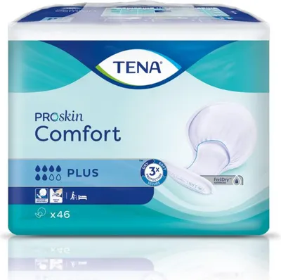 Produktbild von TENA ProSkin Comfort - 92 Vorlagen - Plus - Inkontinenzvorlagen