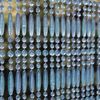 Image de Rideau de porte "Fréjus 3" 100 x 230 cm bleu clair