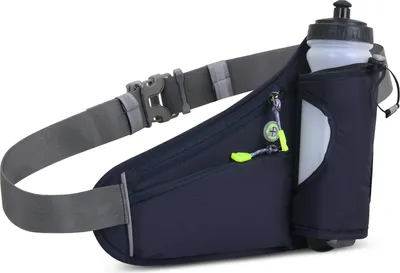 Produktbild von Sports Hydration Gš¹rteltasche Running Belt Waist Pack Gš¹rteltasche mit Wasserflaschenhalter fš¹r M?nner Frauen Laufen Radfahren Wandern Gehen