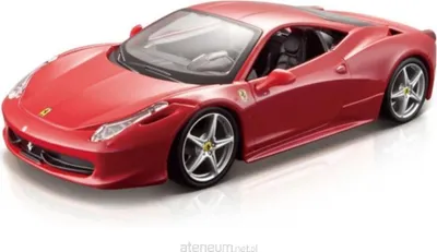 Zdjęcie produktu dla Ferrari 458 Italia Red 1:24 BBURAGO