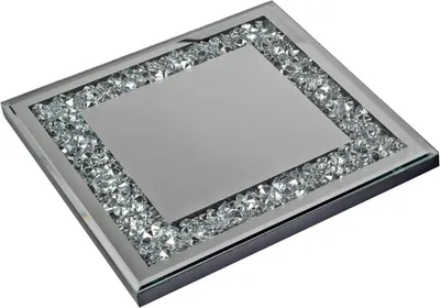 Immagine prodotto di Vassoio decorativo Formano Stones con tessere di vetro a specchio, 25x25 cm, 1 pezzo