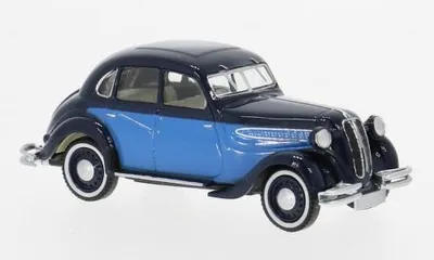 Produktbild von Brekina 24562 - 1/87 BMW 326, dunkelblau/hellblau, 1936 - Neu