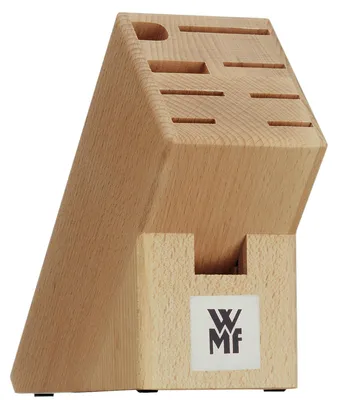 Zdjęcie produktu dla WMF 18.8047.9990, Blok do noży z otworami, Buk, Drewno, Drewno, 1 szt., 190 mm
