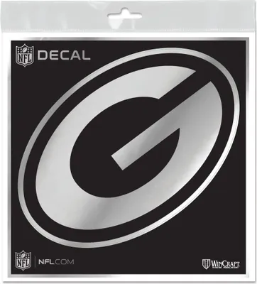 Produktbild von Wincraft Aufkleber 15x15cm NFL METALLIC Green Bay Packers