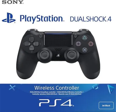 Produktbild von Sony Wireless-Controller für PlayStation 4 Dualshock, schwarz