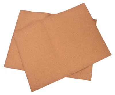 2 Kurkplatten, Lade-Einlage, 30x40x0,1 cm, schockabsorbierend