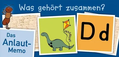 Produktbild von Was gehört zusammen?Anlaut-Memo (Spiel)