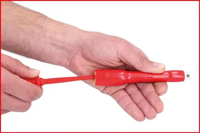 Obrázok produktu pre KS TOOLS 1/2' predĺženie s ochrannou izoláciou a skrutkovacím zámkom, 250 mm ( 117.1203 )