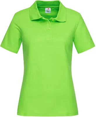Produktbild von Stedman ST3100 | Damen Piqué Poloshirt 100 - Farbe: Kiwi Green - Größe: L