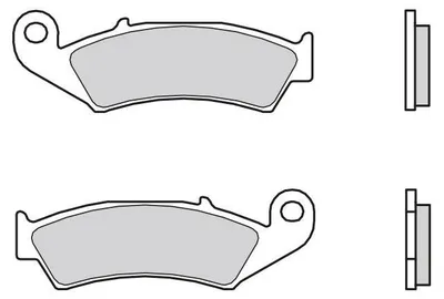 Zdjęcie produktu dla Klocki hamulcowe Brembo 07HO25SX – spiekane metalowe, przednie i tylne