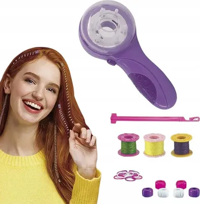 Obrázok produktu pre Kreatívna sada na zapletanie vlasov, vrkoč, vytváranie čarovných vrkočov