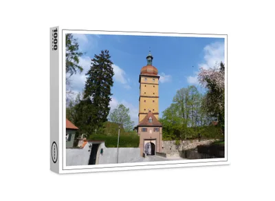 Image de puzzle premium raxxa "Segringer Tor à Dinkelsbühl", 1000 pièces