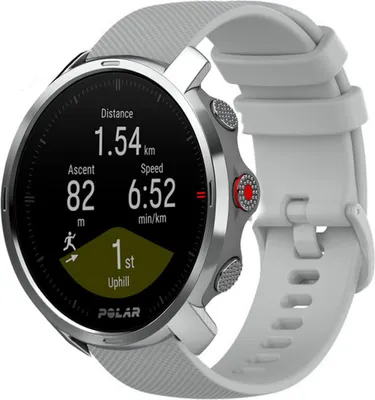 Produktbild von Strap-it® Polar Grit X Silikonarmband (Grau)