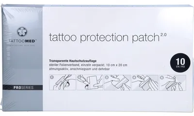 Zdjęcie produktu dla TattooMed plaster ochronny do tatuażu 2,0, 10 St PFL