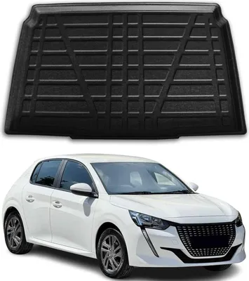 Image de Bac de coffre pour Peugeot 208 2020-2025 caoutchouc TPE noir