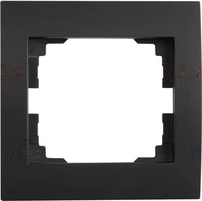 Immagine prodotto di Telaio singolo LOGI nero opaco Kanlux 33572