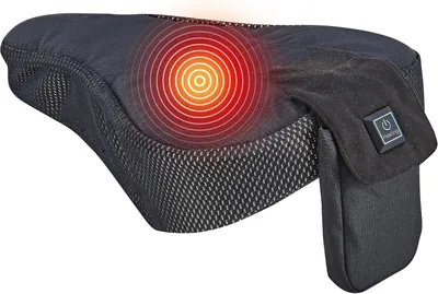 Productafbeelding van Verwarmd zadeldek fiets - Infrarood - 28 x 18 cm