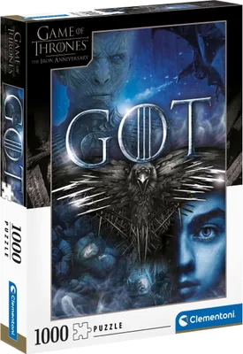 Produktbild von Clementoni Game of Thrones, 1000 Stück(e), Fernsehen/Filme, 10 Jahr(e)