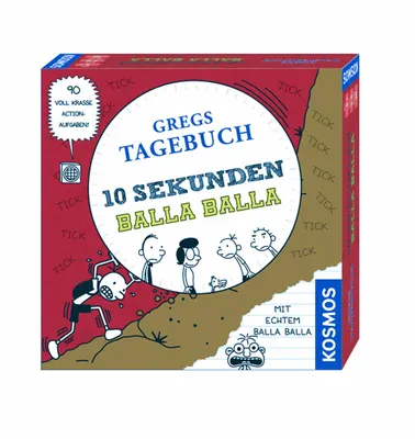 Produktbild von Gregs Tagebuch Brettspiel 10 Sekunden Balla Balla