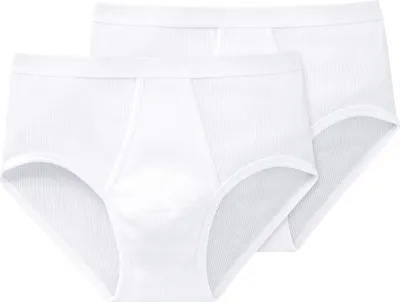 Produktbild von Schiesser Herren 2PACK Sportslip weiss