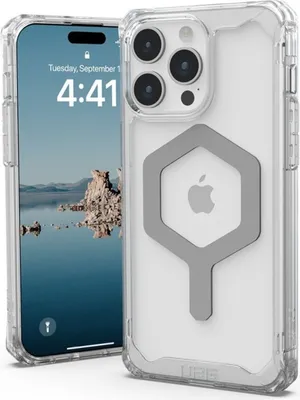 Obrázok produktu pre Uag Plyo Magsafe Puzdro Pre Iphone 15 Pro Max - Číro Strieborné