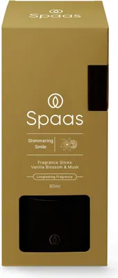 Produktbild von Spaas Duftstäbchen 80 ml – schimmerndes Lächeln | 2 Stk