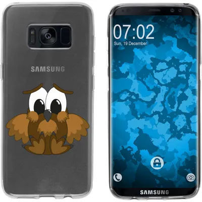 Produktbild von PhoneNatic Case kompatibel mit Samsung Galaxy S8 Silikon-Hülle Cutiemals M9