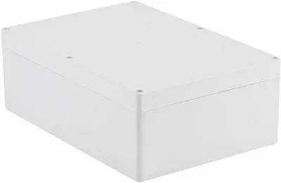Obrázek produktu pro Elektronická rozvodná skříňka s plastovým krytem 263 × 185 × 95 mm, pro kutily, bílá
