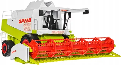 Immagine prodotto di Lolex | Mietitrebbia giocattolo - 71 cm - Design realistico - Parti mobili - Per bambini